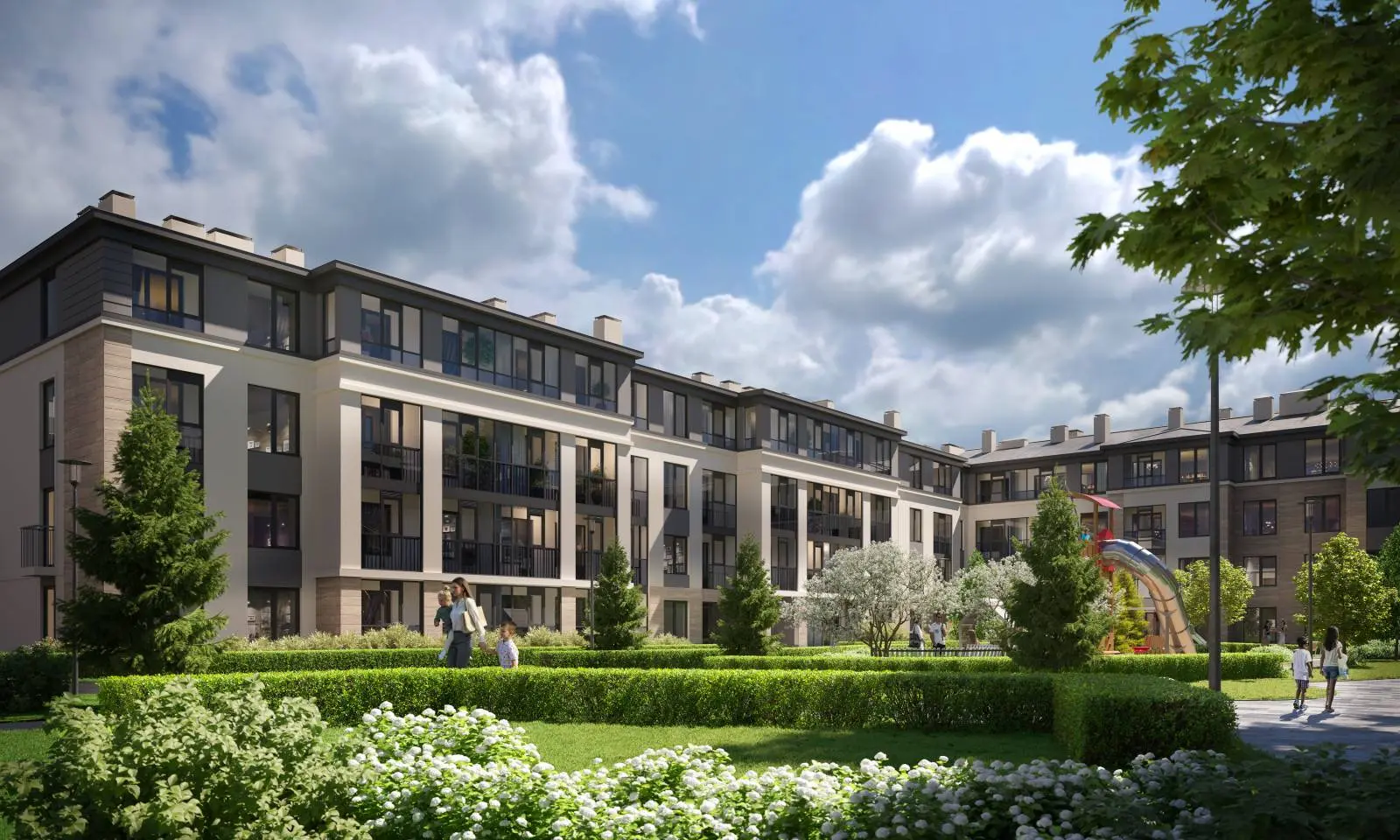Dvortsovy Fasad residential complex — complex