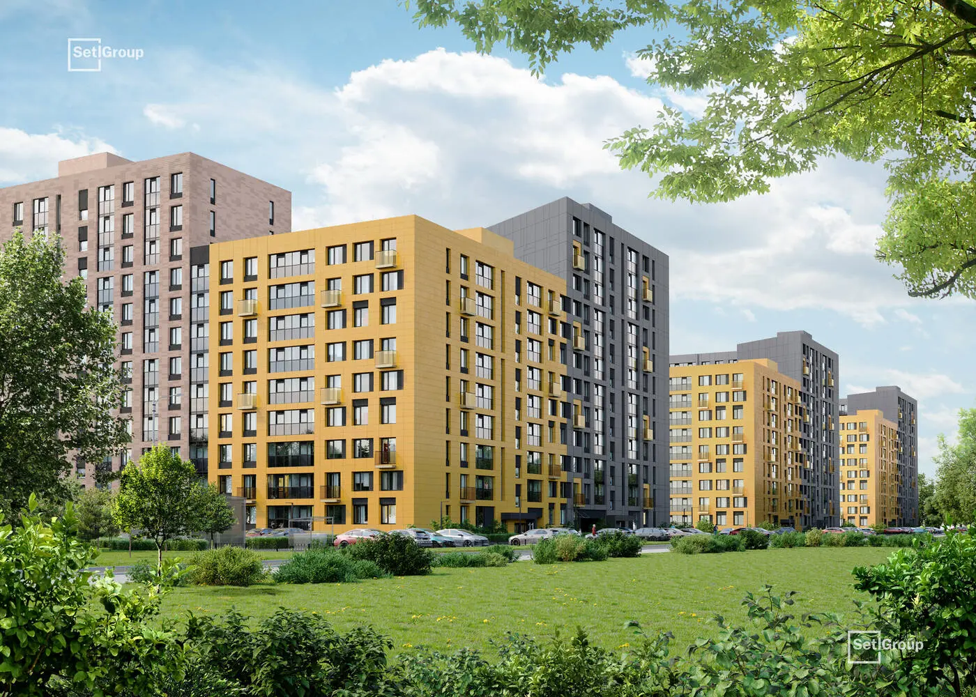Prime Primorsky residential complex — facade
