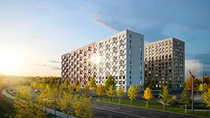 Vitebsky Park konut kompleksi — yerleşim
